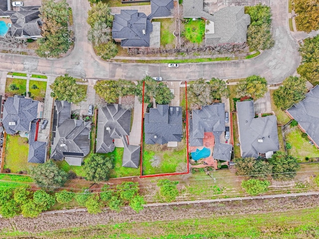 6214 Laguna Del Rey Dr, Houston, TX 77041 - aerial view featuring a residential view