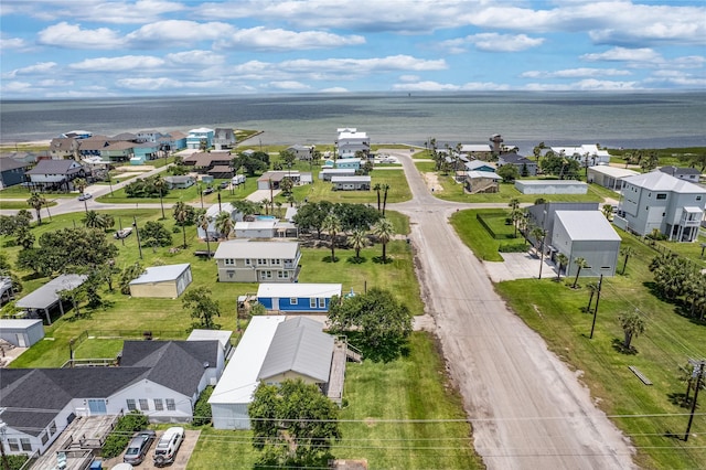 120 W Main St, Port O Connor, TX 77982 - aerial perspective of suburban area with a large body of water