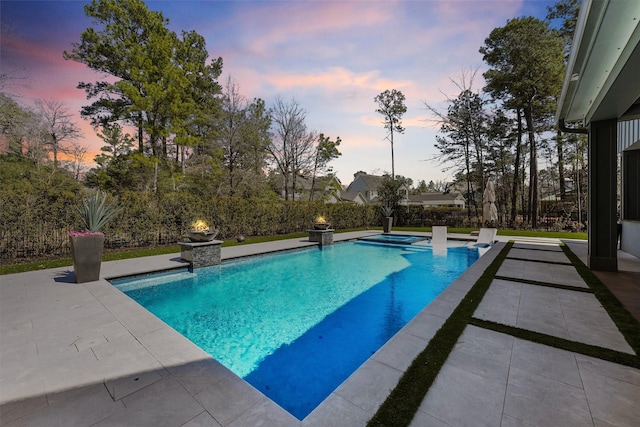 513 Pineal Dr, Montgomery, TX 77316 - view of pool featuring a patio