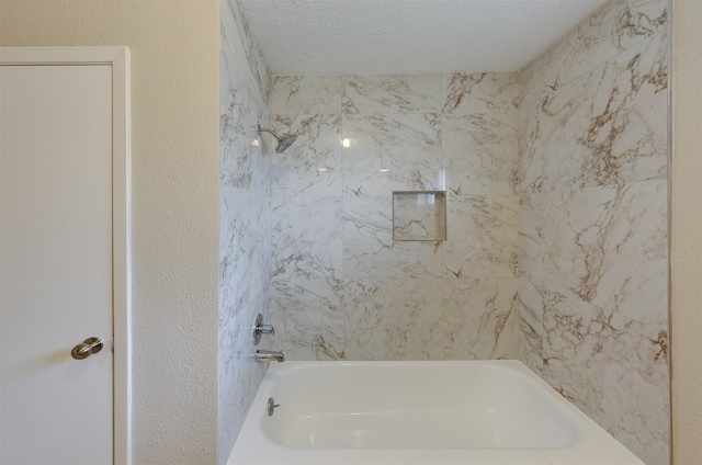 full bathroom with shower / washtub combination