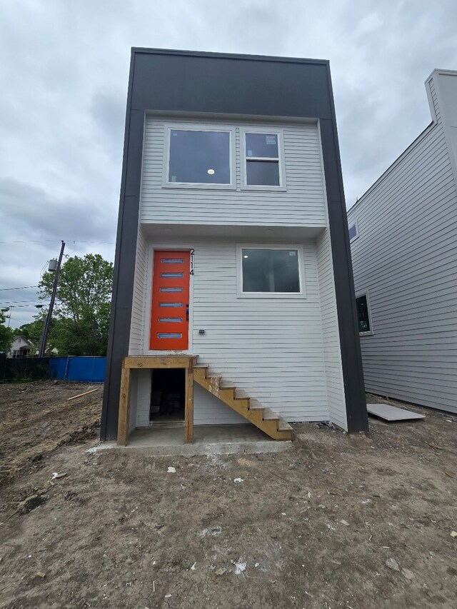 view of rear view of property