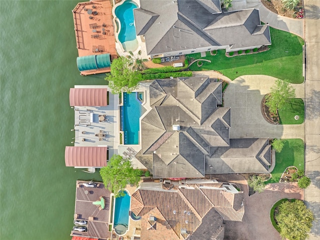 drone / aerial view