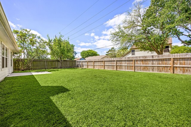 6723 Cypress Glades Dr, Katy, TX 77449 - view of yard featuring a fenced backyard