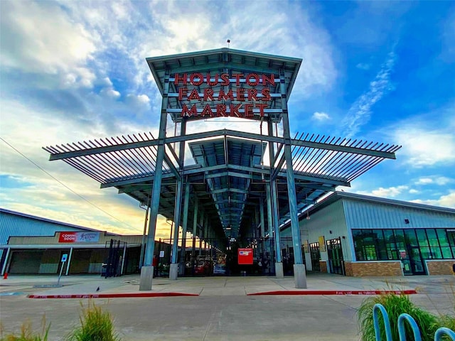 view of community