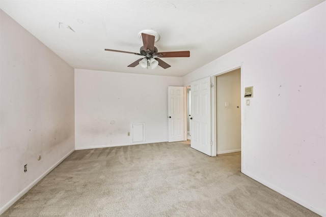9402 Stockport Dr, Spring, TX 77379 - carpeted spare room with ceiling fan and baseboards