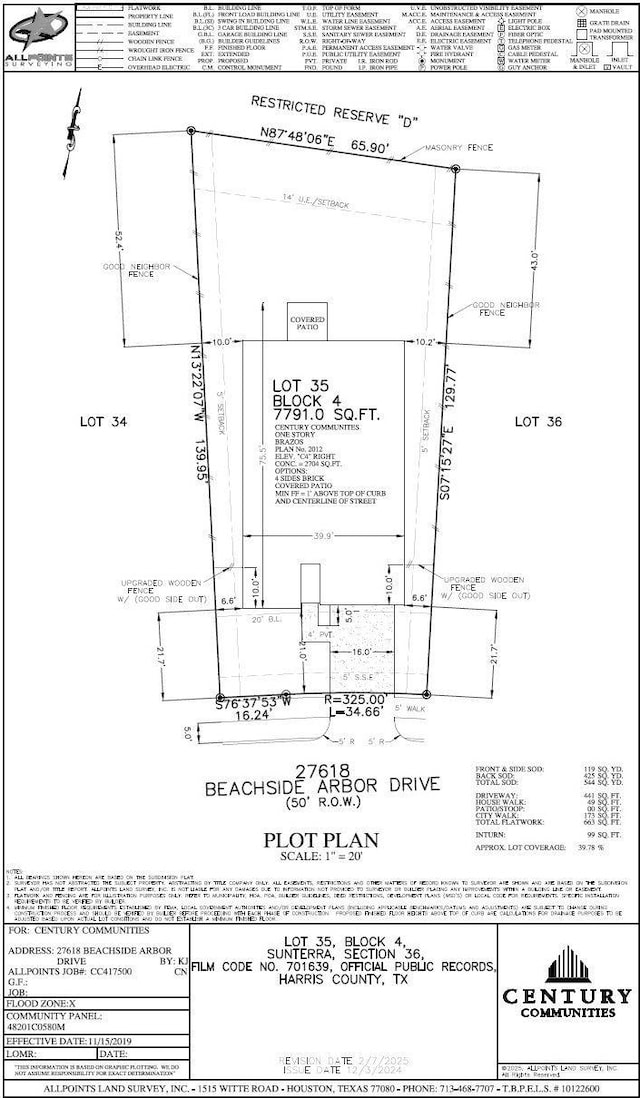 27618 Beachside Arbor Dr, Katy, TX 77493 - plan
