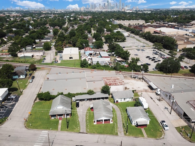 1308 Hughes St, Houston, TX 77023 - aerial view featuring a city view