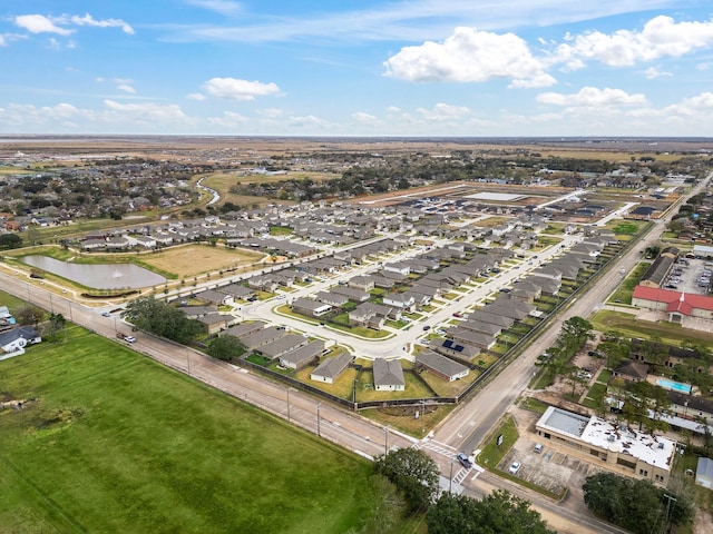 drone / aerial view featuring a residential view