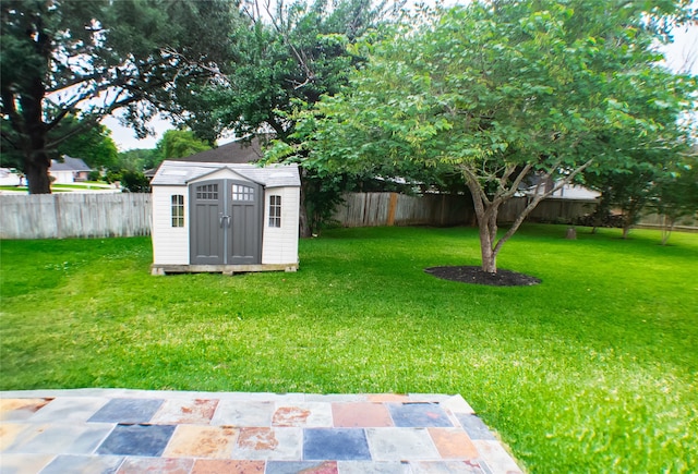 234 Fantasy Ln, Montgomery, TX 77356 - fenced backyard with a storage shed