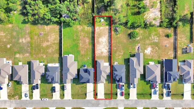 bird's eye view featuring a residential view