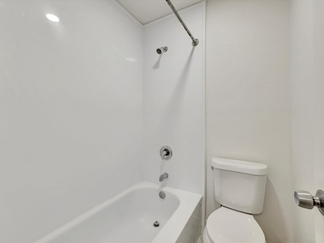 403 Elder Vista Dr, Houston, TX 77598 - bathroom with toilet and shower / washtub combination