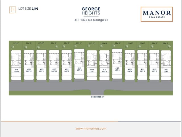 4123 De George St, Houston, TX 77009 - map