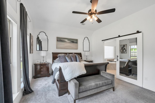 20131 Wild Horse Hollow Ln, Tomball, TX 77377 - bedroom with light colored carpet, ceiling fan, and baseboards