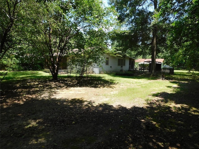 view of yard