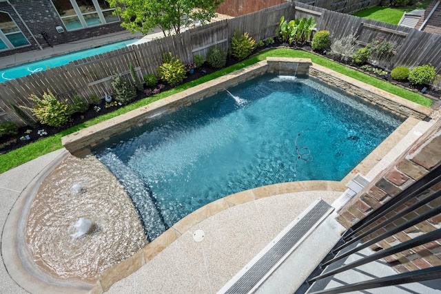 24636 Hosford Meadows Dr, Porter, TX 77365 - view of swimming pool featuring a fenced backyard and a fenced in pool