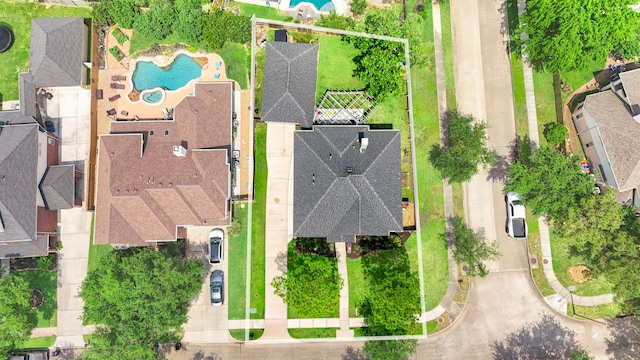 drone / aerial view