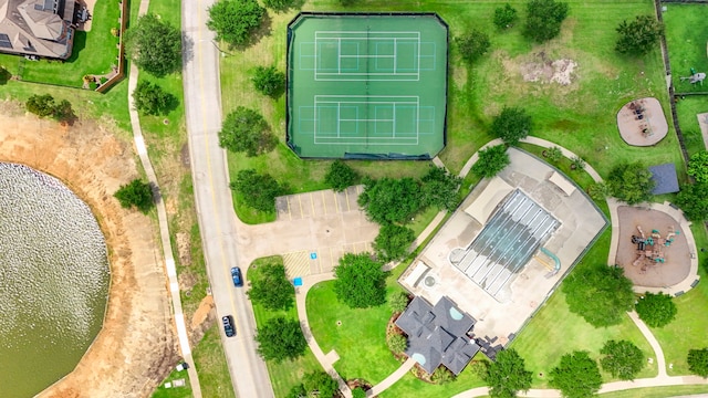 drone / aerial view