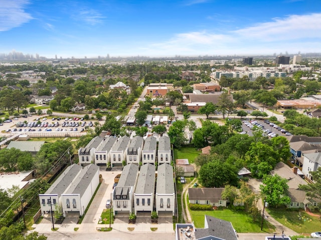 805 Fisher St Unit B, Houston, TX 77018 - drone / aerial view
