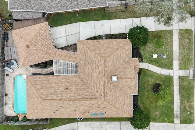 2104 Olympic Dr, League City, TX 77573 - birds eye view of property