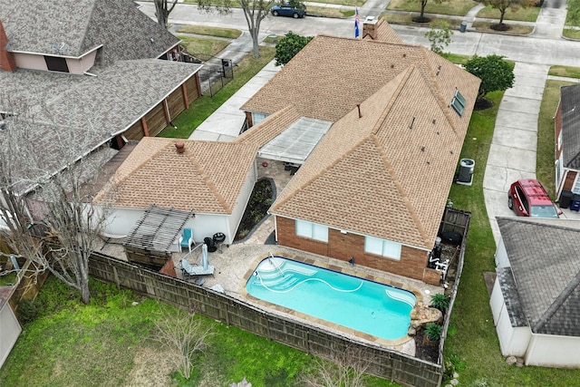 2104 Olympic Dr, League City, TX 77573 - bird's eye view
