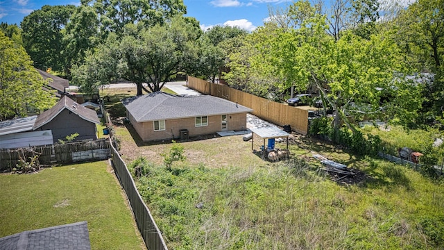 aerial view