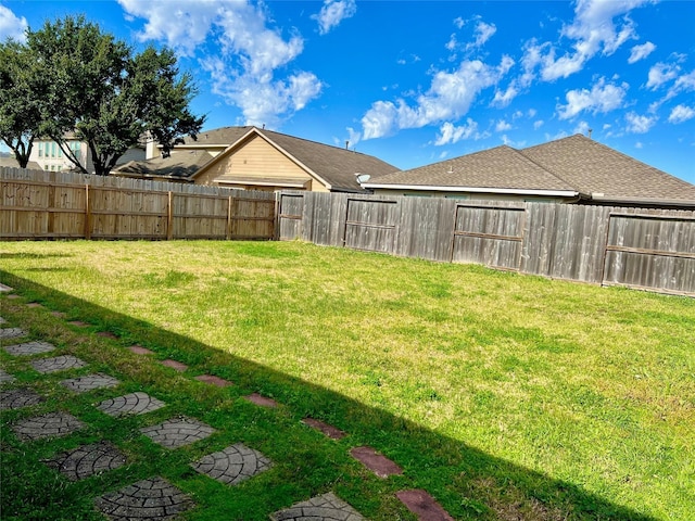 19334 Little Pine Ln, Katy, TX 77449 - view of yard featuring a fenced backyard