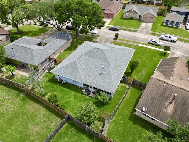 1814 Cliffdale Dr, Missouri City, TX 77489 - birds eye view of property featuring a residential view