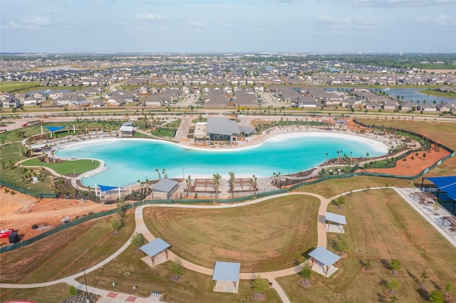 546 Long Beach Bay Dr, Katy, TX 77493 - birds eye view of property