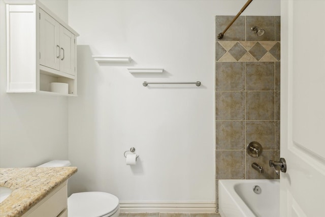 91 Sidney St, Houston, TX 77003 - full bath with vanity, tub / shower combination, and toilet