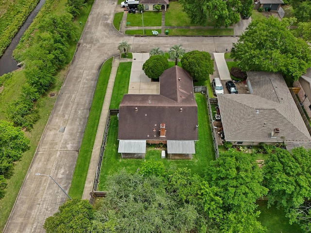 aerial view