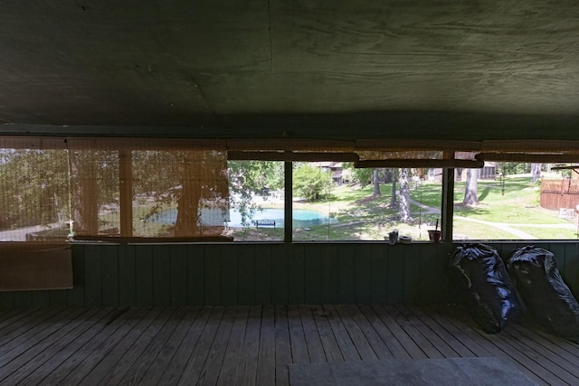 interior space featuring plenty of natural light