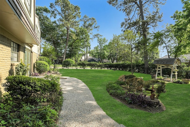 view of yard