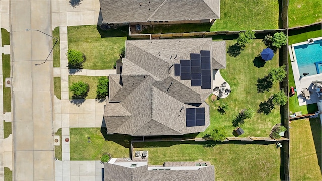 drone / aerial view