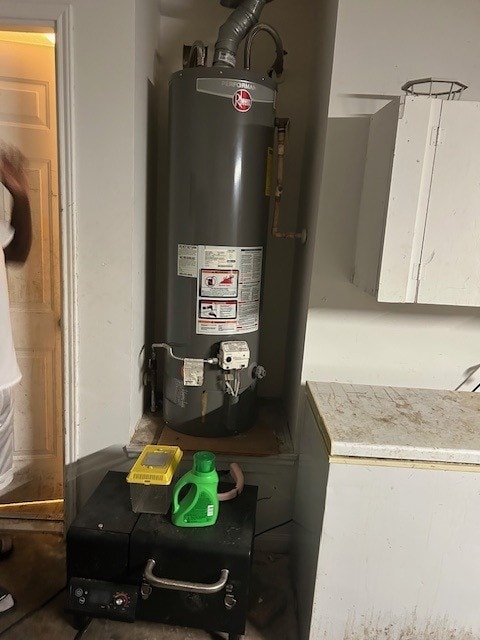 utilities with gas water heater