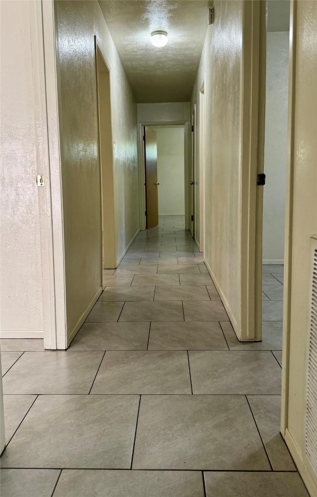corridor with baseboards
