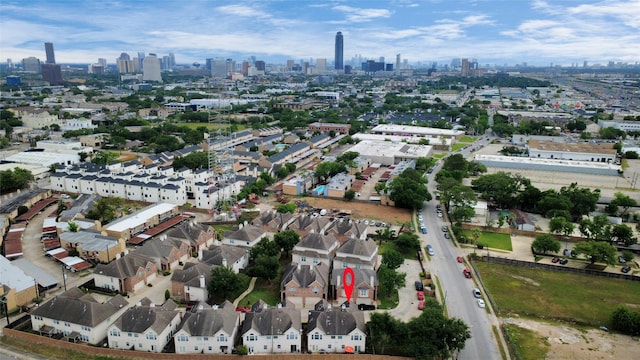 6222 Skyline Dr Unit 27, Houston, TX 77057 - birds eye view of property featuring a city view