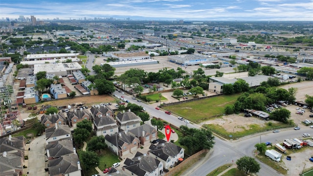 6222 Skyline Dr Unit 27, Houston, TX 77057 - drone / aerial view featuring a city view
