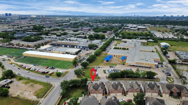 6222 Skyline Dr Unit 27, Houston, TX 77057 - bird's eye view featuring a view of city