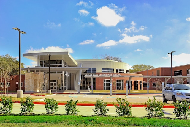 view of rear view of property