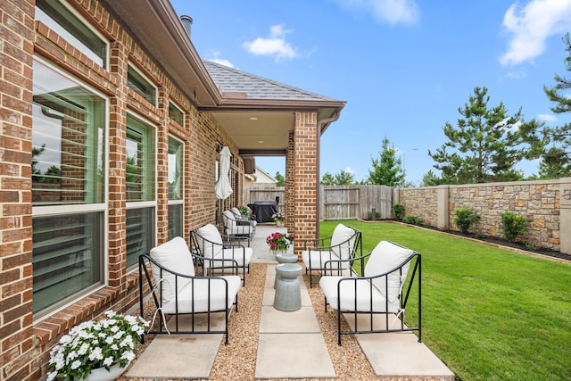 29119 Marina Point Ln, Fulshear, TX 77441 - view of patio