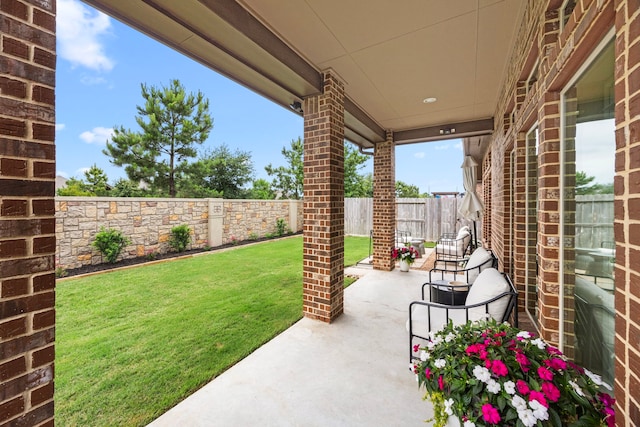 29119 Marina Point Ln, Fulshear, TX 77441 - view of patio / terrace