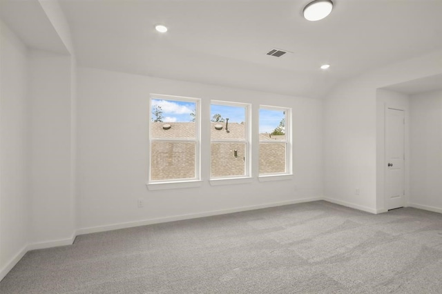 122 Canary Island Cir, Montgomery, TX 77316 - unfurnished room with light colored carpet, baseboards, and recessed lighting