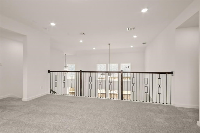 122 Canary Island Cir, Montgomery, TX 77316 - carpeted spare room with baseboards and recessed lighting