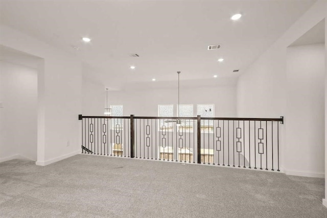 122 Canary Island Cir, Montgomery, TX 77316 - carpeted empty room with recessed lighting