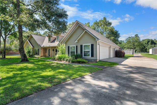 15680 Connie Ln, Montgomery, TX 77316 - view of front of house with a front lawn