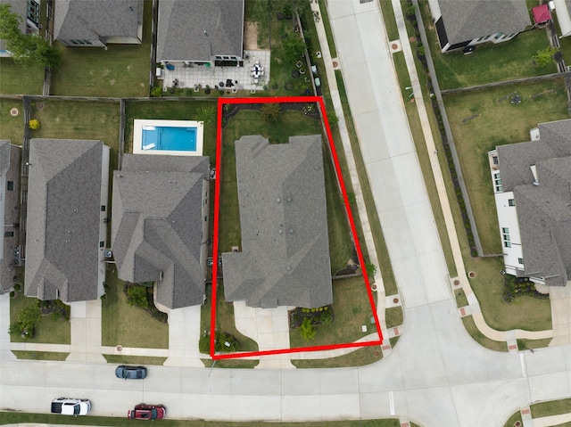 14924 Scarlet Branch Dr, Conroe, TX 77302 - aerial view featuring a residential view