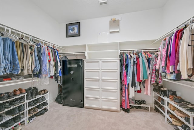 314 Del Monte Dr, Friendswood, TX 77546 - spacious closet featuring carpet flooring and visible vents
