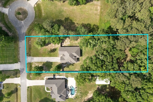 17111 Paluxy Ct, Splendora, TX 77372 - view of property location with property parcel outlined