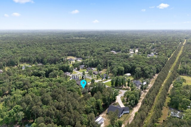 17111 Paluxy Ct, Splendora, TX 77372 - bird's eye view of a forest