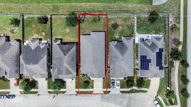 drone / aerial view featuring a residential view
